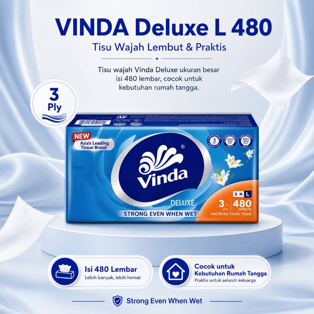 TISU VINDA DELUXE L 480